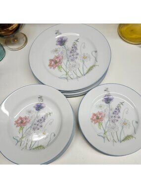 Floral Fine China Set 12 Pcs International Tableworks Milady Pattern Service for